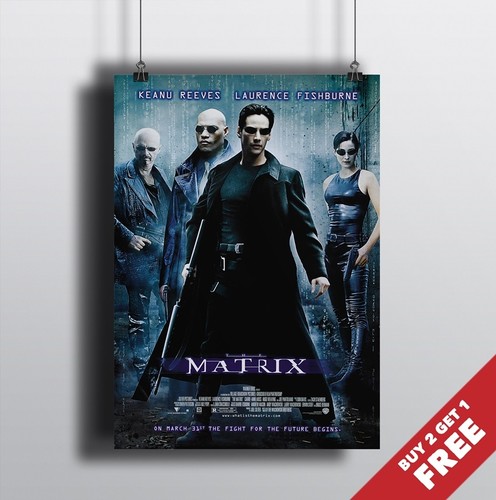 Matrix 1990 filmplakat a4 - 1990,