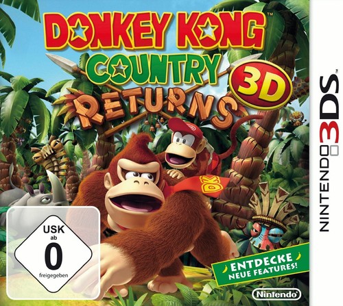 Donkey kong country returns - returns, 3d