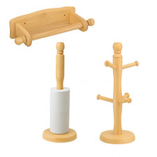 Küchentisch Papierständer Handtuchrolle Wandmontage Becher Baum Halter Aufbewahrung Gestell