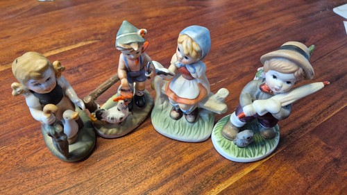 Vintage porzellan figuren - 6x,