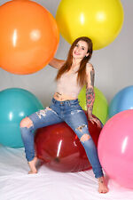 25x BW 27" Riesenballon = 70cm Ø Luftballon *22 versch.Farben* dickes Gummi* 20g