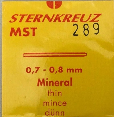 Mineralglas uhrenglas flach - mineralglas,