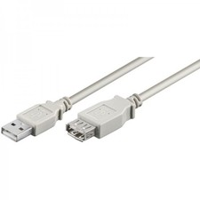 2m USB 2.0 High Speed Verlängerungskabel USB Verlängerung A-Stecker A-Buchse