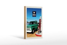 Holzschild Reise 12x18 cm