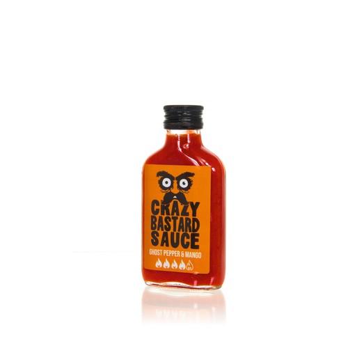 Crazy bastard hot sauce - hot,