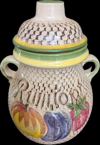 Vintage scheurich rumtopf - vintage,