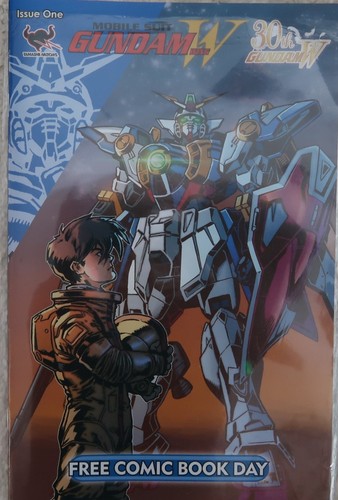 Gundam wing free comic - #1,