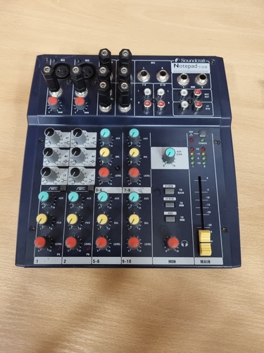Soundcraft notepad 102 spur - notepad, 10