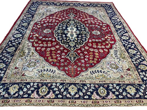 Orientteppich tabriz rot - tabriz,