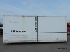 Meyer Aufbau Koffer Plane Pritsche Ladefläche 6,12 M lang MB Atego (560-173 A)