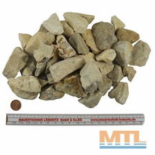 25 kg Gartenkies Zierkies Kalksplitt Yellow Sun 22/32 mm Juramarmor Marmorsplitt