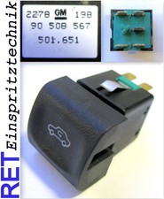 Schalter Umluftschalter 90508567 Opel Vectra B original