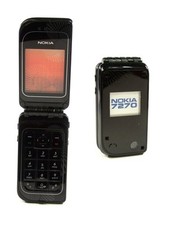 NOKIA 7270 black Klapp Handy