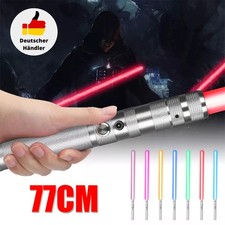 77cm Laserschwert Star Wars Lichtschwert Schwert mit Licht Sound RGB