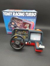 TOMY Racing Turbo Porsche Fahrsimulator COCKPIT RACING Vintage Toy Spielzeug