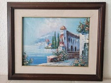 ÖLGEMÄLDE signiert, SEE /