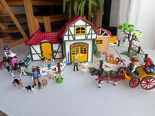 Playmobil 6926 Großer Reiterhof + Kutsche und div. Zubehör