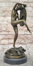 100% Solid Bronze Statue