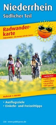 Radwanderkarte niederrhein - radwanderkarte,