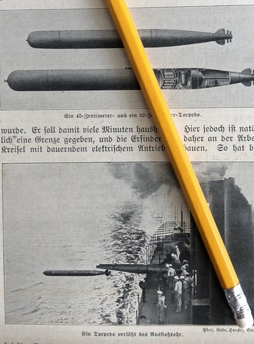Selbststeuernde torpedo 1917 - selbststeuernde,