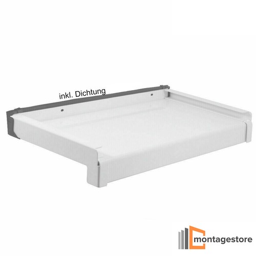 Aluminium fensterbank 210mm - aluminium, 50-210mm