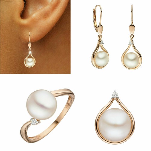 Schmuckset 585 echt - , gold