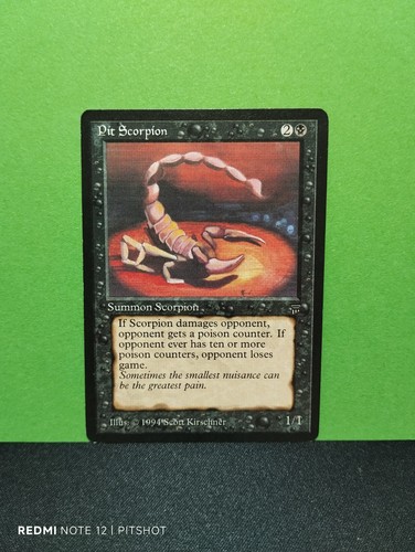 Pit scorpion grubenskorpion - pit, /