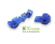 3 x Robomow Anschlussstecker, Anschlussklemme blau für Mähroboter RX, G032