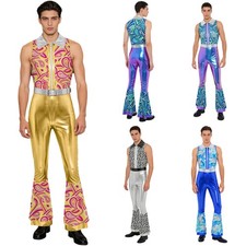 Herren metallic jumpsuit - metallic,