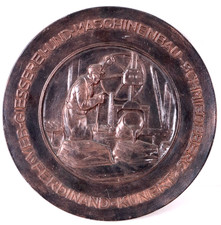 DDR Wandteller VEB Giesserei