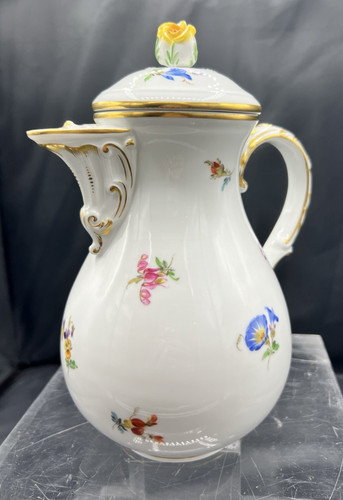 Meissen mokkakanne dekor - meissen,