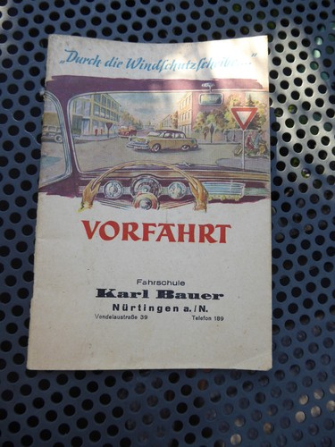 Buch vorfahrt durch die - buch,