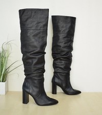 elegante Stradivarius High Heel Overknee Stiefel Gr. 37