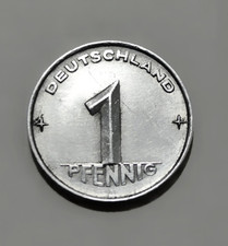1 Pfennig Münze 1952