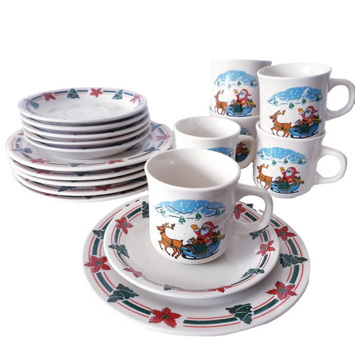 Weihnachtsservice kaffee set - weihnachtsservice,