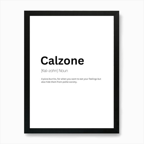 Calzone definition bedeutung - calzone,