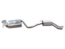 Edelstahl Auspuff Auspuffanlage für Mercedes W124 E280 24V Limousuine