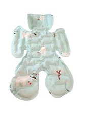 Orzbow Sommer-Kinderwagenkissen, universelle blaue Gel-Kinderwagenmatte