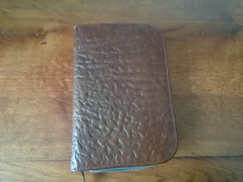Hochwertiges vintage leder - hochwertiges,