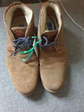 Herrenboots-Schuhe, Bugatti, beige-braun, Wildleder, gefüttert. Gr. 44