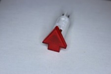 10 Stück Signalleuchte Rafi 6V 1,2 W rot Pfeilform, Kontrolllampe