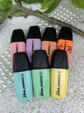 Textmarker STABILO® BOSS MINI Marker neon 7 Stück Set *neuwertig*