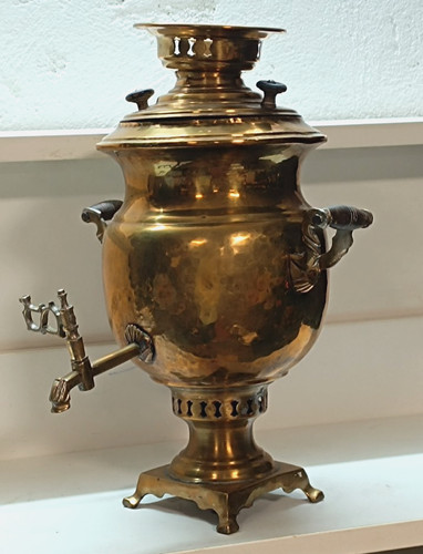 Samowar antik holzkohle - samowar,