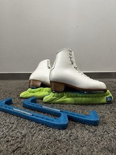 Schlittschuhe Eiskunstlauf WIFA Prima Intermediate GR. 36| Weite C Weiß