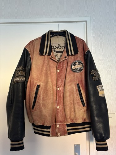 Redskins lederjacke braun - redskins,