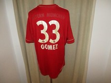 FC Bayern München Adidas Heim Trikot 2011/12 "-T---" + Nr.33 Gomez Gr.XL