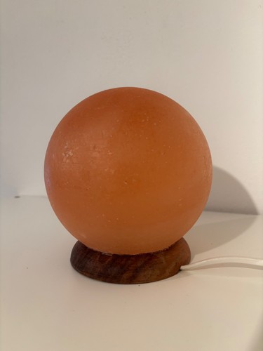 Salzkristall lampe kugel 5 - lampe,