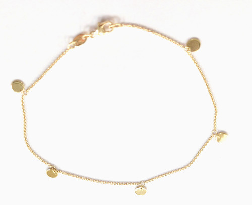 Armkette 585 gelb gold - armkette, gelb-gold
