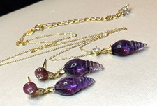 Set Kette Ohrringe Ohrstecker