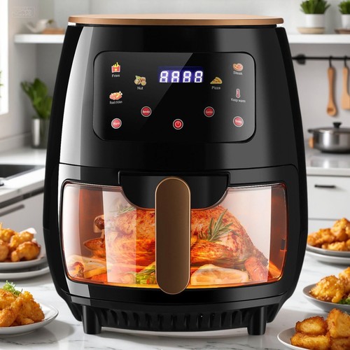Heißluftfritteuse mit - 6,2l,